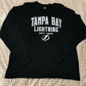 Men’s XL Black Tampa Bay Lightning T-shirt